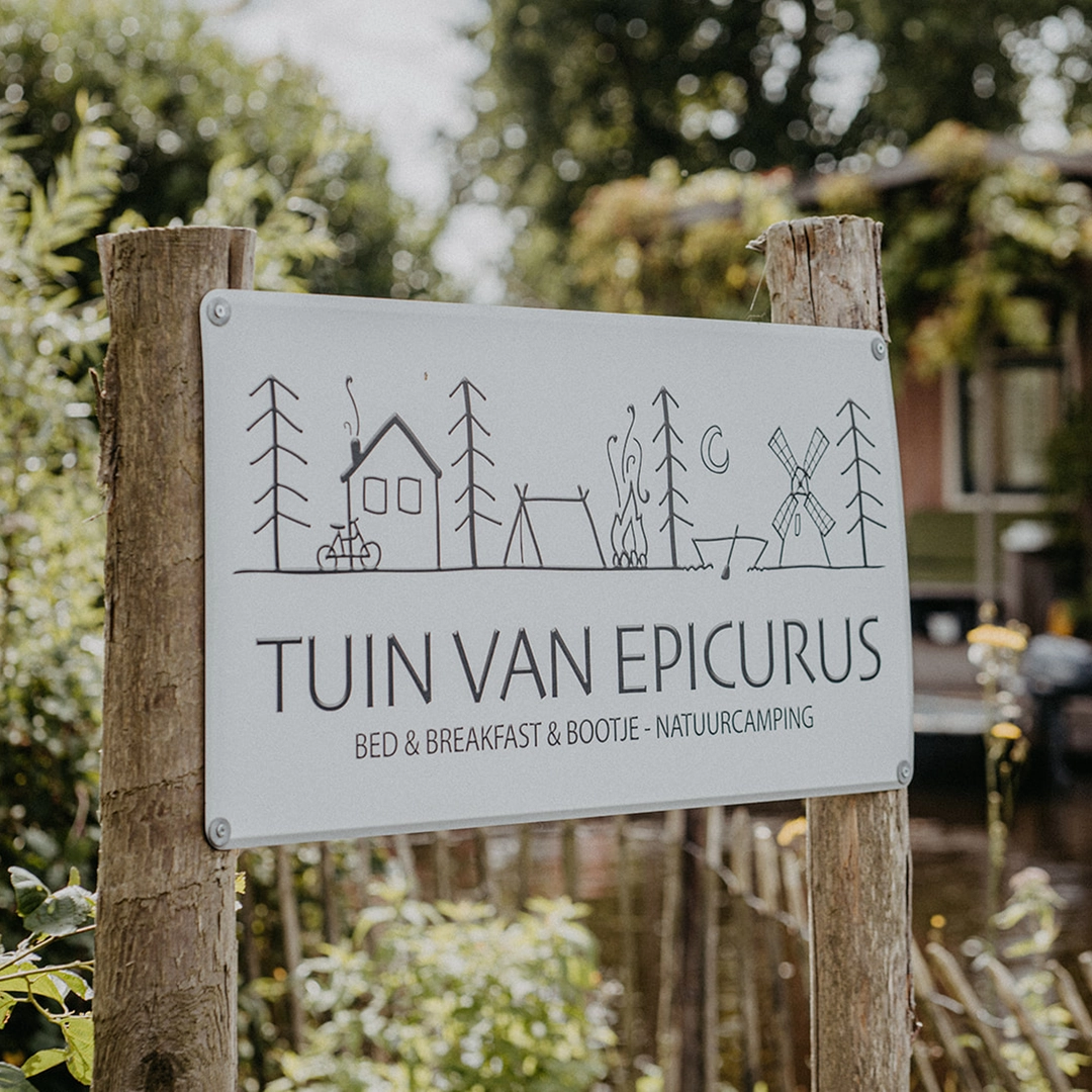 Tuin van Epicurus camping Hazerswoude